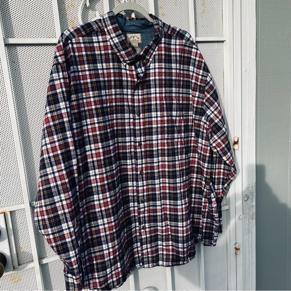 Blue Mountain Shirts Blue Mountain Mens 2xl Lightweight Flannel